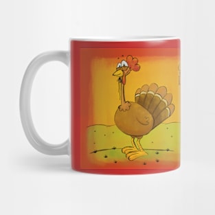 Gobble Doodle Doo! Thanksgiving Turkey Trickster Mug